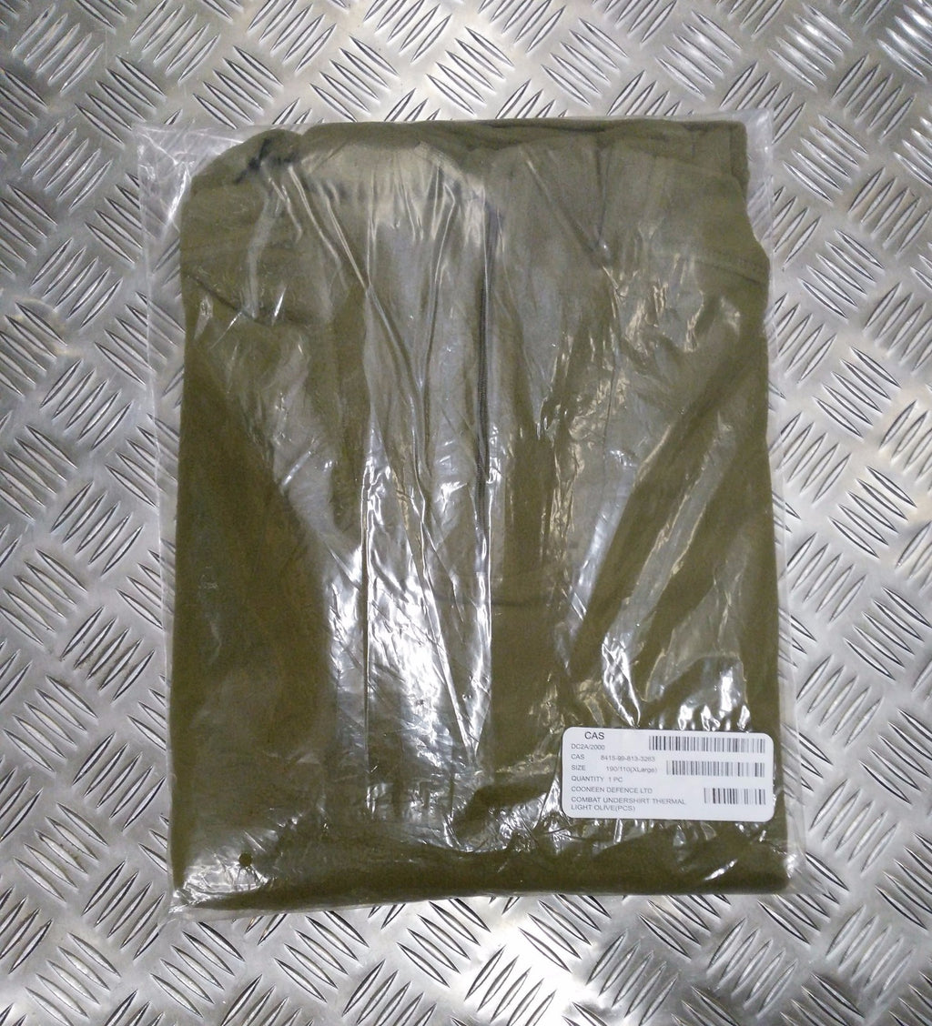 Army Fleece Top PCS Thermal Undershirt / British Light Green All Sizes NEW