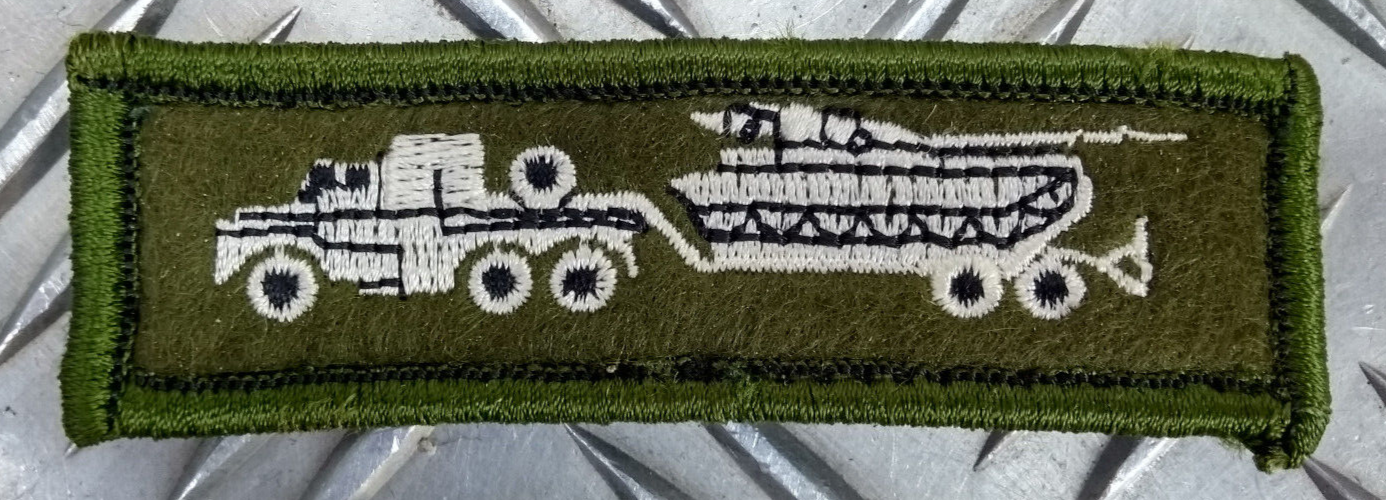 Royal Logistic Corps RLC Collar Dogs & Tank Transporter Class 1 Patch