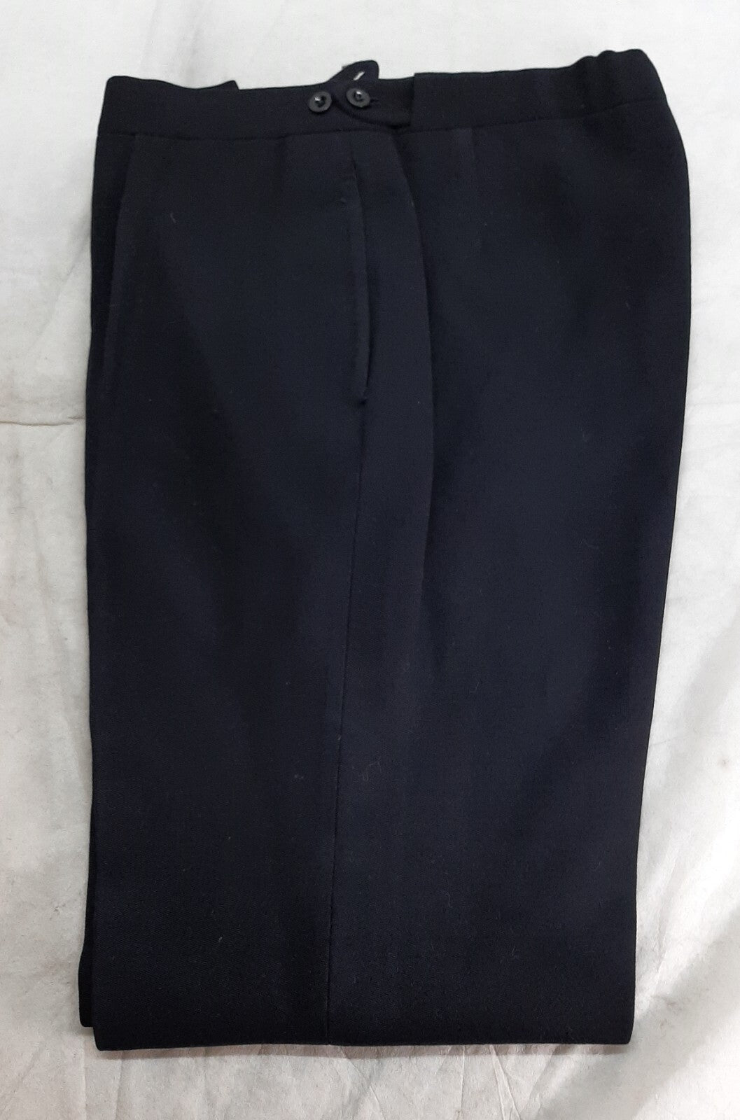 Naval No1 Trousers British Royal Navy Officers RN Vintage 1975 Pattern W32"