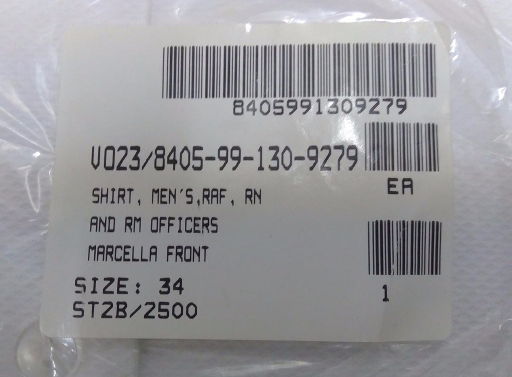 RAF Marcella Shirt Long Sleeve Mess Kit Shirts Royal Air Force RN & RM NEW