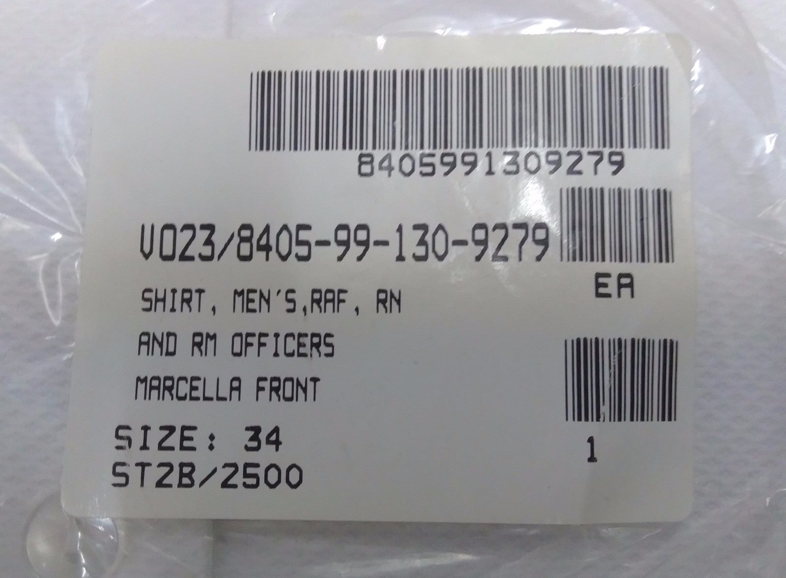 RAF Marcella Shirt Long Sleeve Mess Kit Shirts Royal Air Force RN & RM NEW
