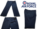 QCS Trousers RAF Royal Air Force Blue Grey Colour No1 Dress Waist 37"