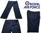 QCS Trousers RAF Royal Air Force Blue Grey Colour No1 Dress Waist 37"