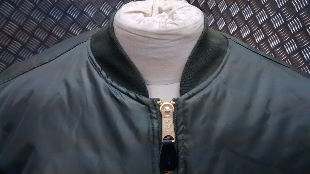MA1 US Military Style Bomber Jacket Green OD - NEW