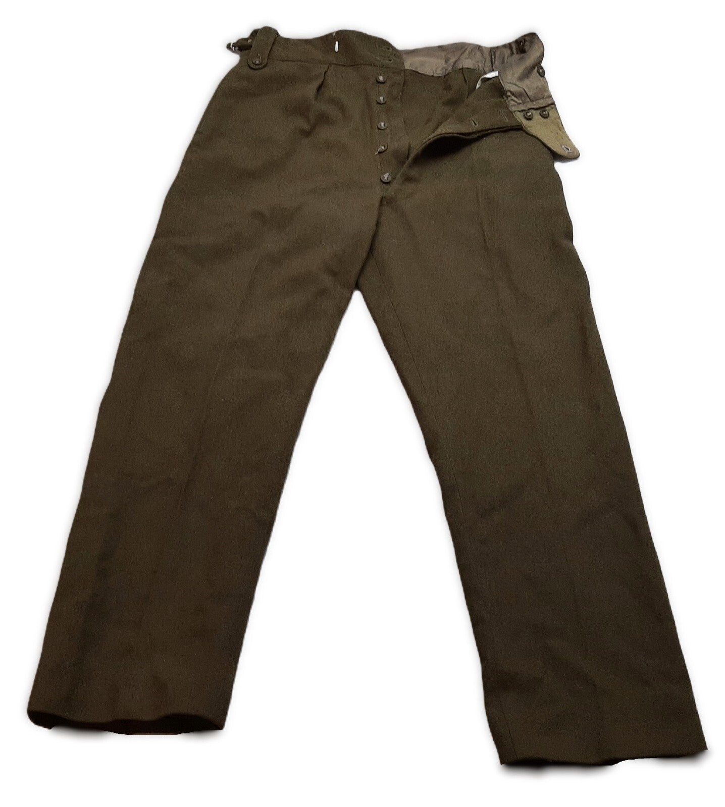 No2 Dress Trousers British Army Style Old Pattern Soldiers Uniform Dress W34"