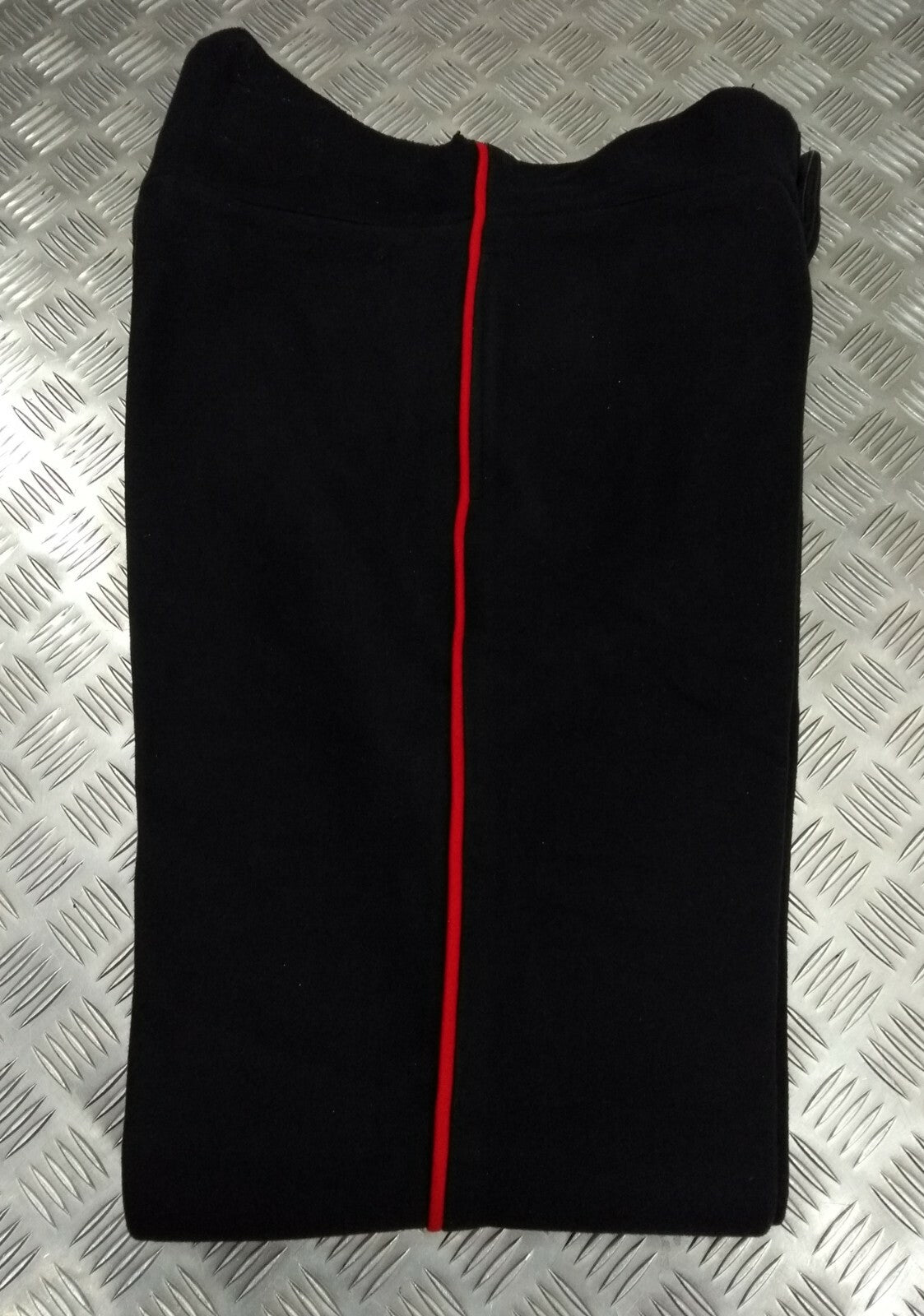 British Army Black Dress Trousers Wool Red Piping Footguards & Bandsman ETC - ASST