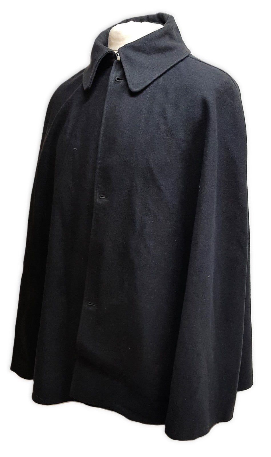 Cape Ceremonial Wool Deep Blue for Parade and Ceremonial Duties Size Medium