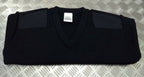 British Navy V-Neck Jumper Pullover Faulty Size Medium