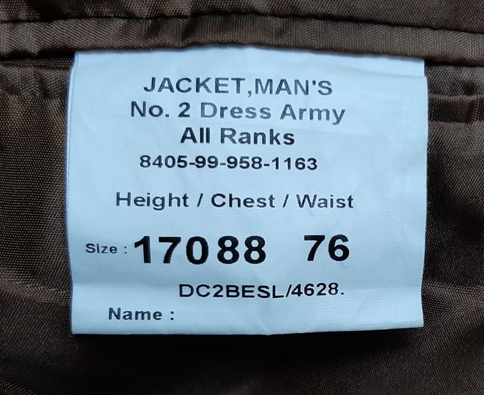 Gurkha Signals Jacket British Army No2 FAD Lance Corporal and Insignia Buttons