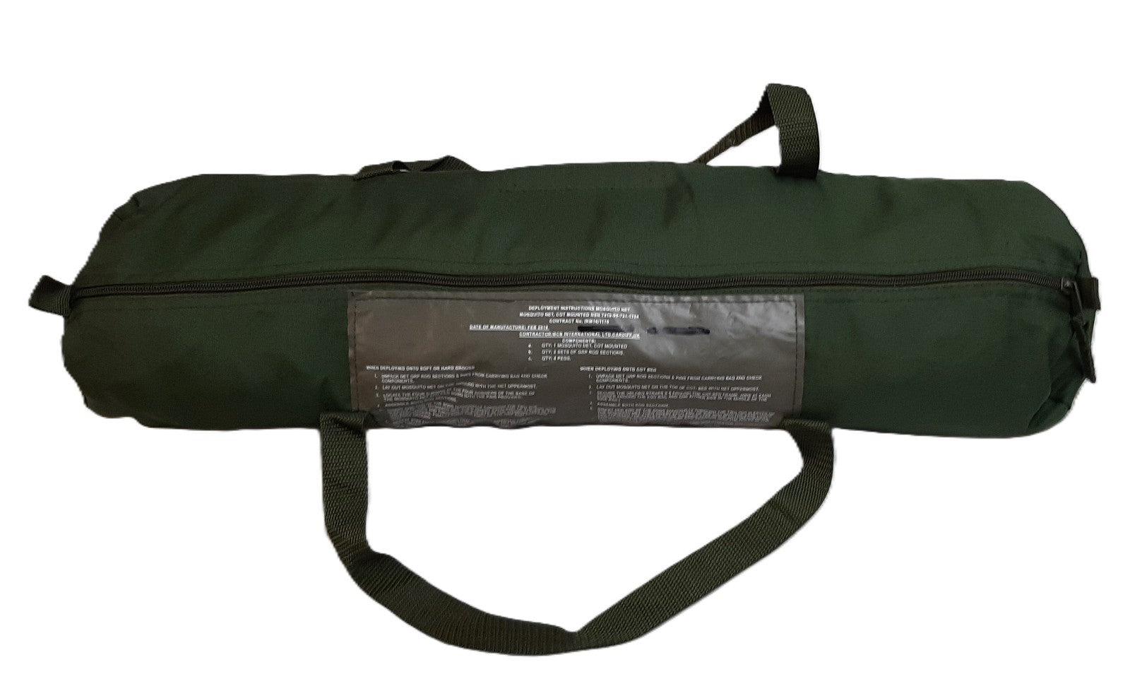 Free Standing Mosquito Dome Net Enclosure British Field Kit No Pegs