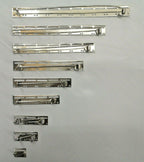 Miniature Size Medal Mounting Brooch Bars Assorted Sizes 1 - 10 Space NEW