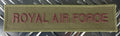 Air Force Chest Bar Desert Pattern RAF Royal Air Force Branch Tape x2 New