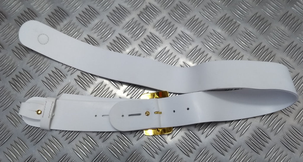 R.M Cross Belt Strap White Ceremonial Issue British Size 1