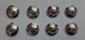 Royal Yeomanry Buttons Cress Size 30L Silver With British Army (RY) Insignia