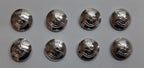 Royal Yeomanry Buttons Cress Size 30L Silver With British Army (RY) Insignia