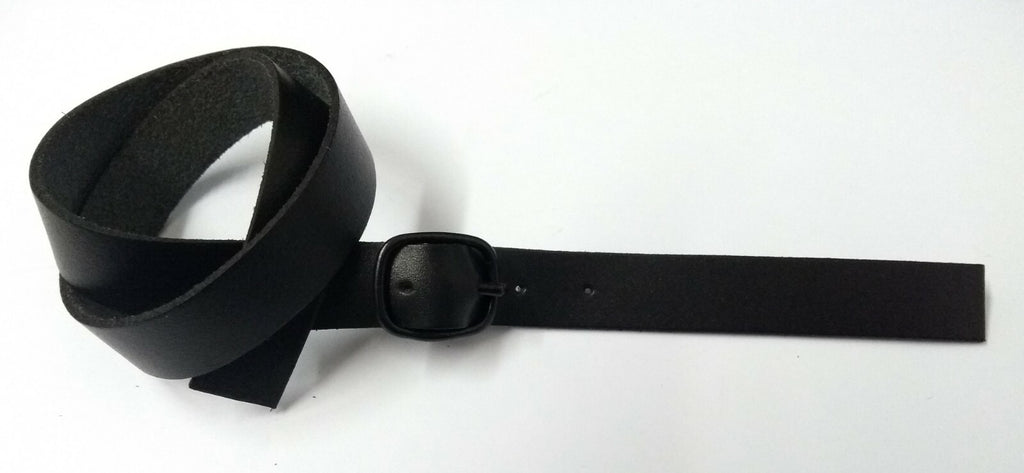 Genuine British Army Issue RHA Royal Horse Artillery 5/8" Leather Cap Strap