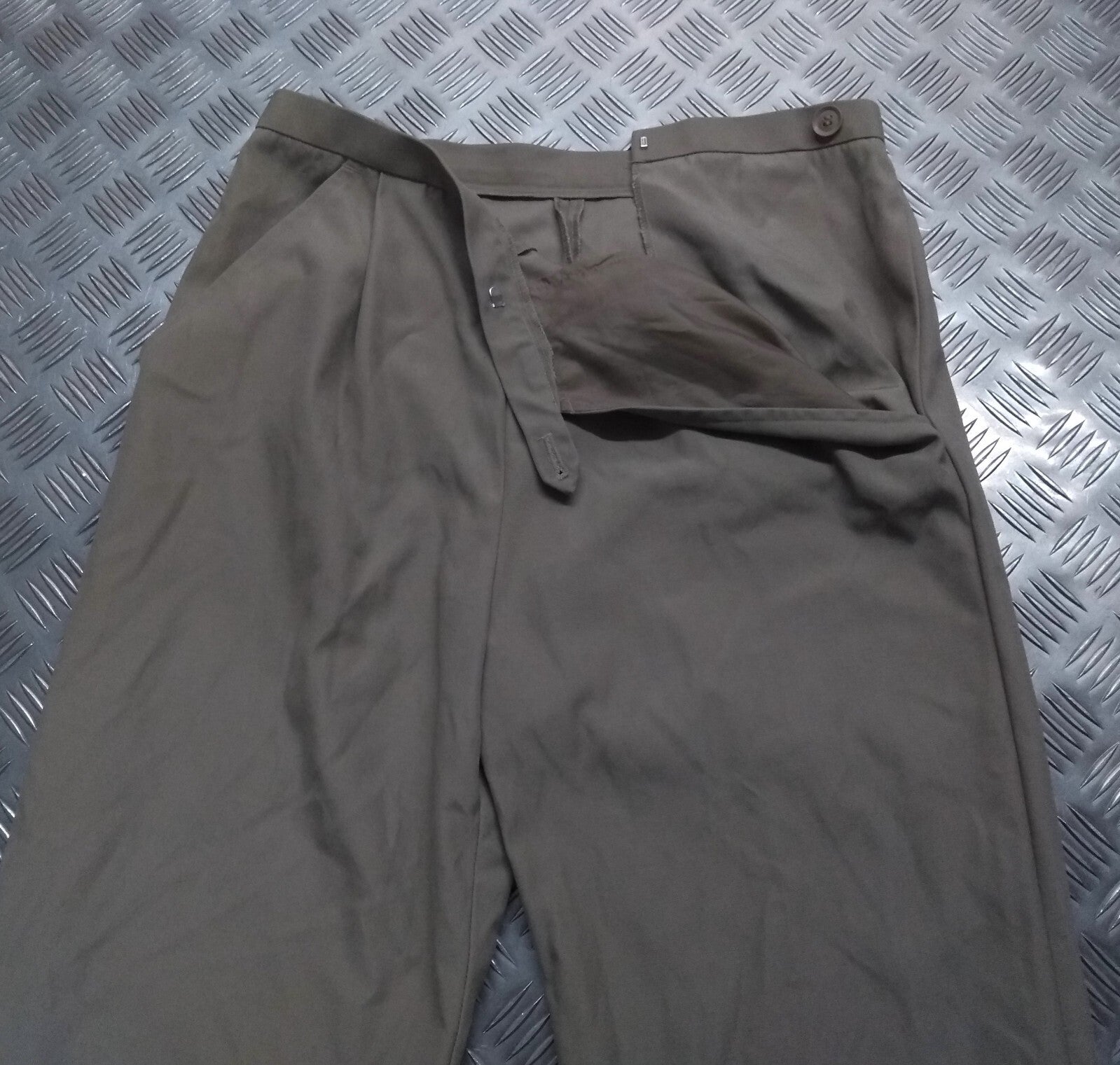 No6 Army Slacks Woman's British Uniform Dress Tropical / Warm Weather Waist 76cm
