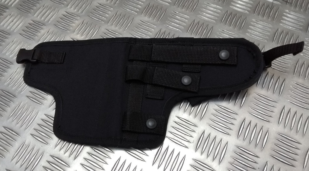 Concealed Universal Holster Airsoft Stealth Black Fully Lined & Padded Side Arm
