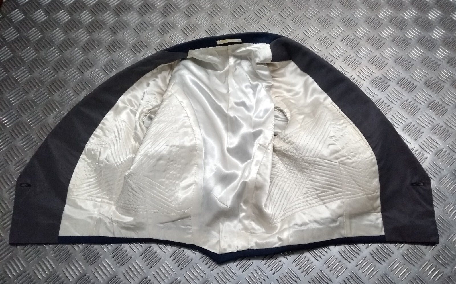 RAF Royal Air Force Mess Jacket Airforce Blue Grey Colour by Alkit Vintage OFCs Dress