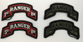 U.S. Army 1st 2nd 3rd Ranger Battalion Shoulder Sleeve Insignia Patches
