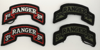 U.S. Army 1st 2nd 3rd Ranger Battalion Shoulder Sleeve Insignia Patches