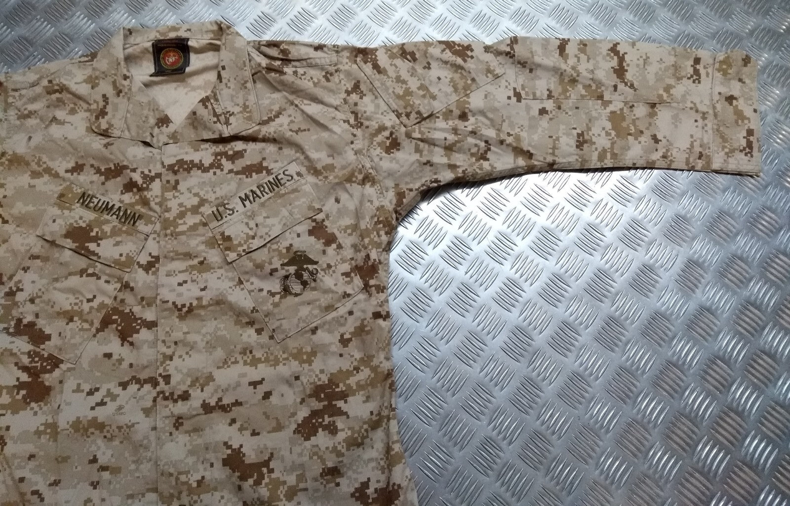 US Marines Corp Multi-Cam Tactical Combat Jacket Digital Desert Camo Camouflage