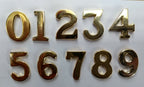 Snap pin Shoulder Numerals Numbers 0- 9 NEW