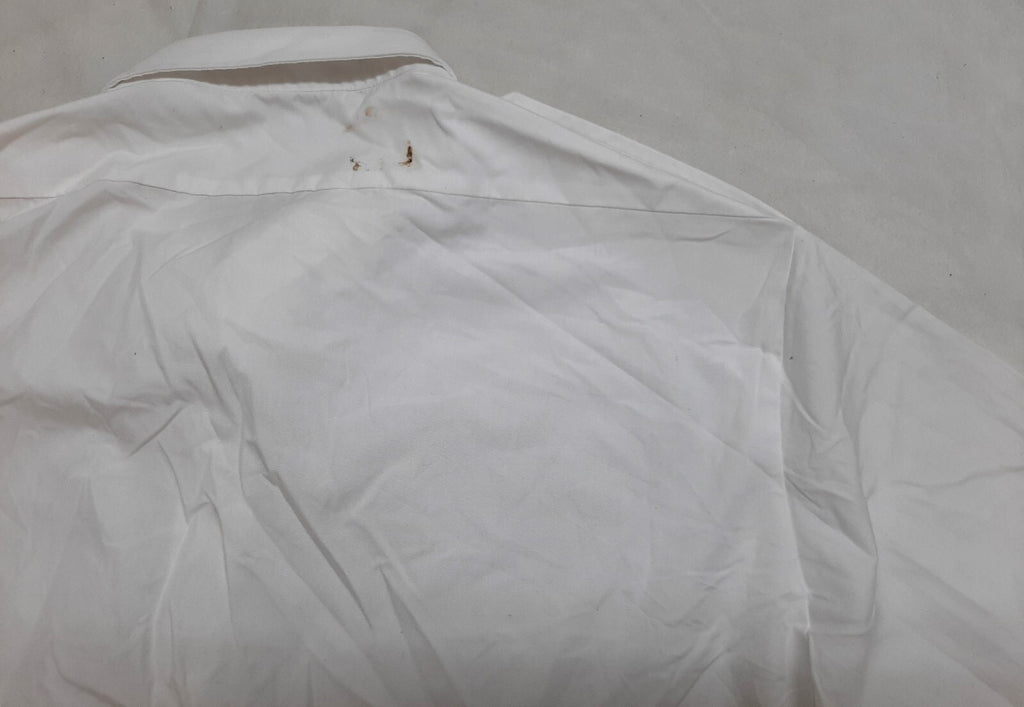 RN White Shirt Long Sleeve Royal Navy Pattern Assorted Sizes Grade 2