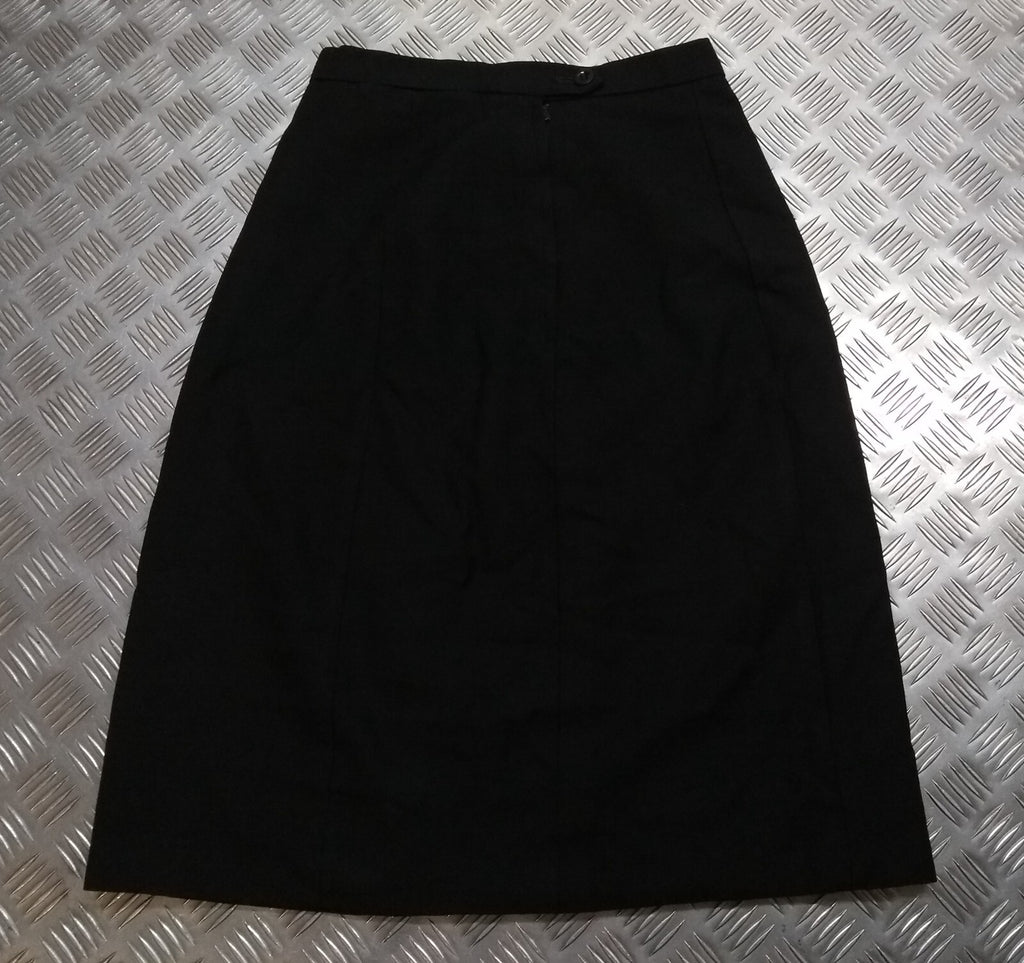 WRNS Skirt Diagonal Serge British Navy Dress Womans RN Royal Naval Waist 68cm