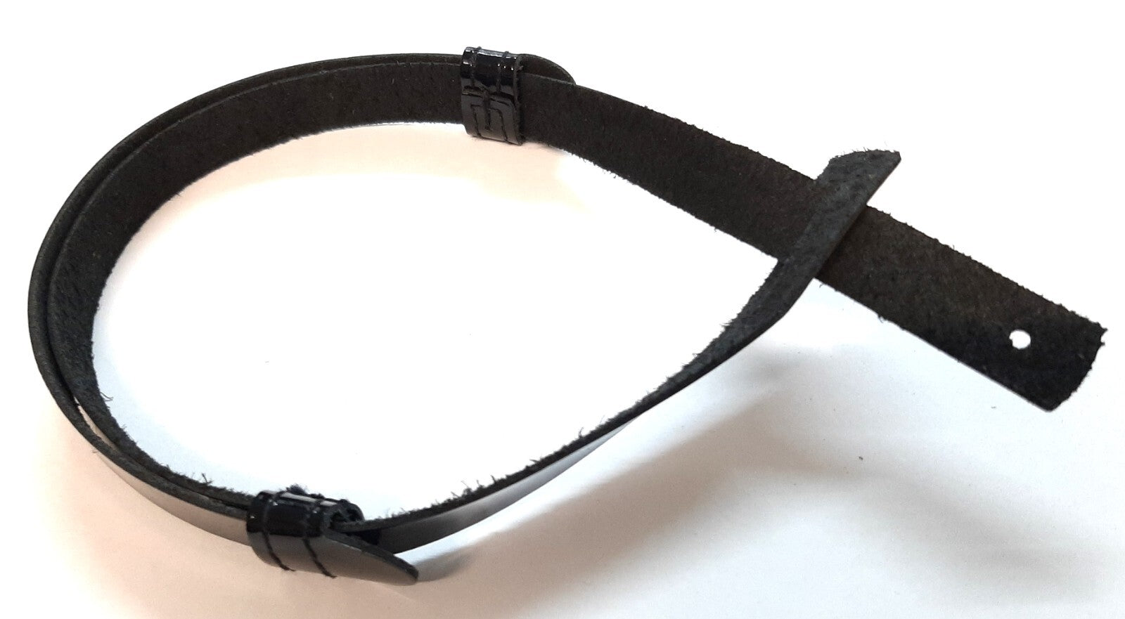 Chinstrap Patent Leather SD Dress Hat Adjustable Mens Chin Strap X2