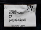 Black Watch Trews Scottish Tartan Trousers Old Pattern 75/72/88cm