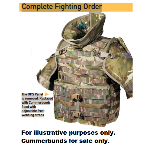 Osprey MK IV CBS Vest Cummerbund British Army MTP Multi-Cam Issue