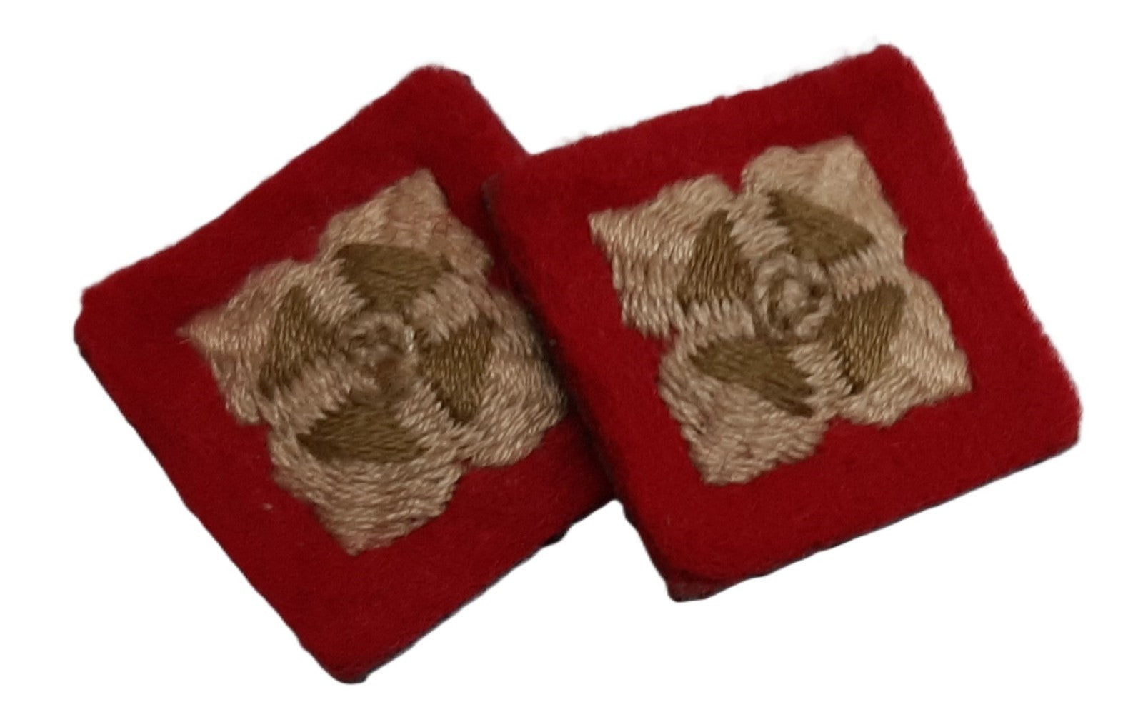 RRS Shoulder Stars Vintage British Army Pattern OFC Pips Scotland / Infantry