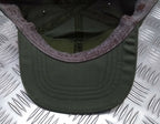 US Olive Green Colour Baseball Hat/Cap With Leather Band- All Sizes- NEW
