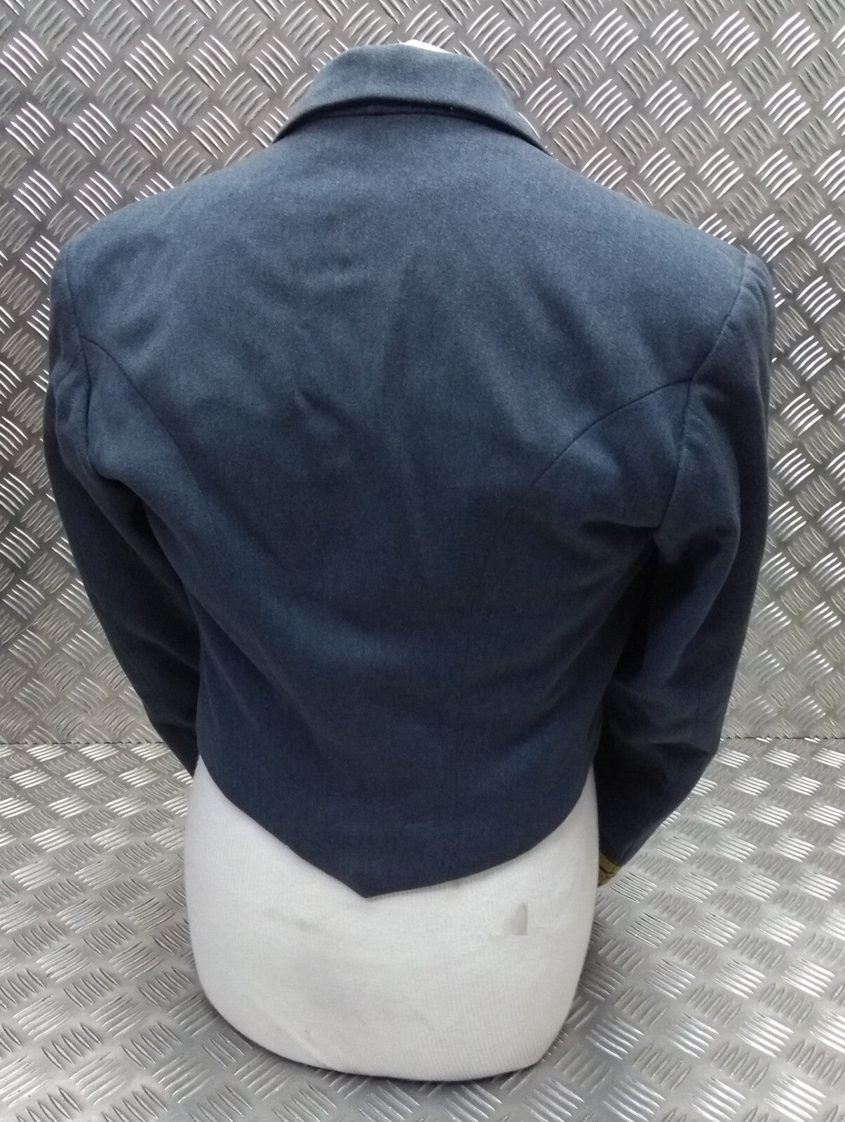 Vintage Mess Jacket RAF Royal Air Force with Cuff Ribbons and Kings Crown Buttons