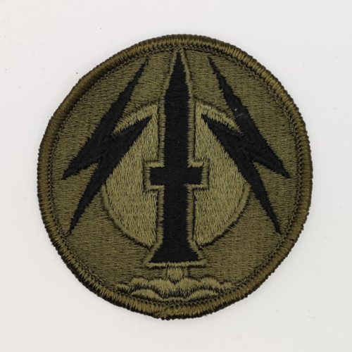 U.S. 56th Artillery Command Subdued on Olive Shoulder Sleeve Insignia