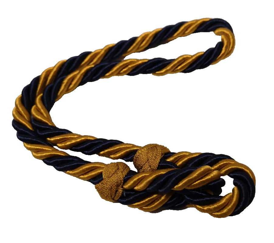 Royal Logistics Corps RLC Lanyard Dark Blue & Gold Interlocked Female - New