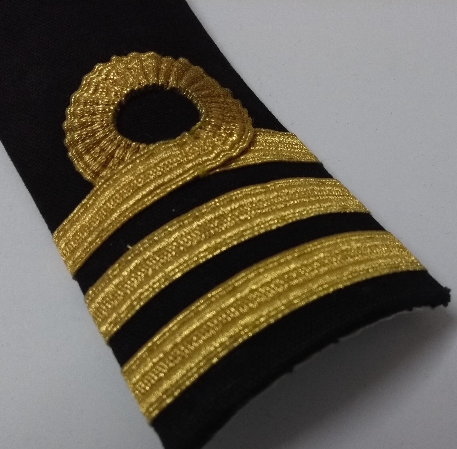 Naval Style Shoulder Boards Epaulette Leather Backed Fancy Dress