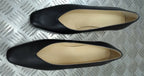 Genuine British WRAF WRAC WRNS Issue Service Court Leather Shoes All Sizes FS45