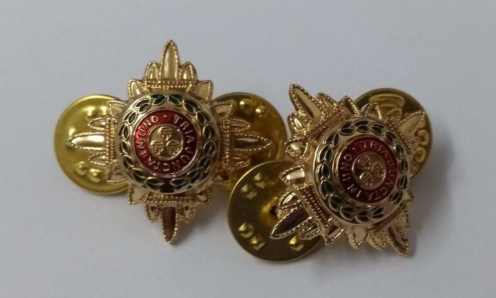 Rank Bath Star Pips Small With Snap Pin x 1 Pair