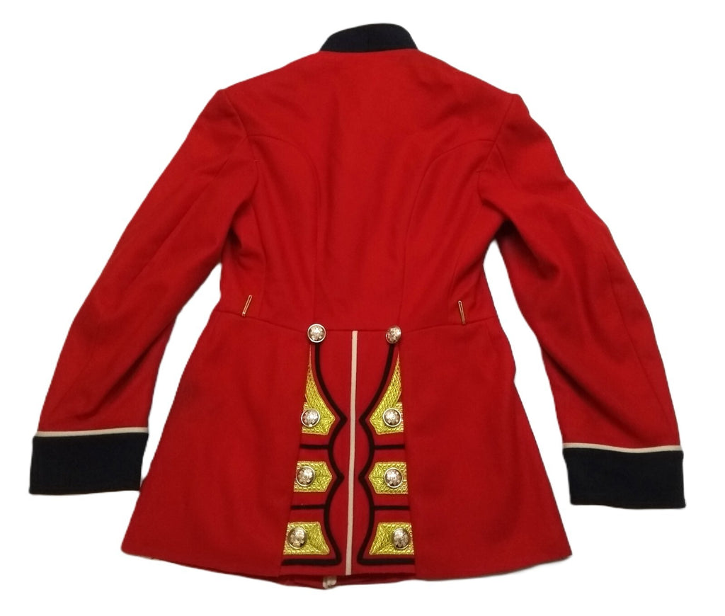 British Army Red Scots Tunic Scarlet Ceremonial Jacket RHQ CQMS w Gold Detail
