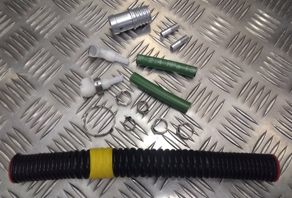15pc Oxygen Hose Kit for ANTI - G Pilot / Fast Jet Trouser New old Stock