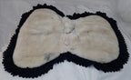 Shabraque Flounce Sheepskin British Army Mounted Cavalry and Horse Guards Pad