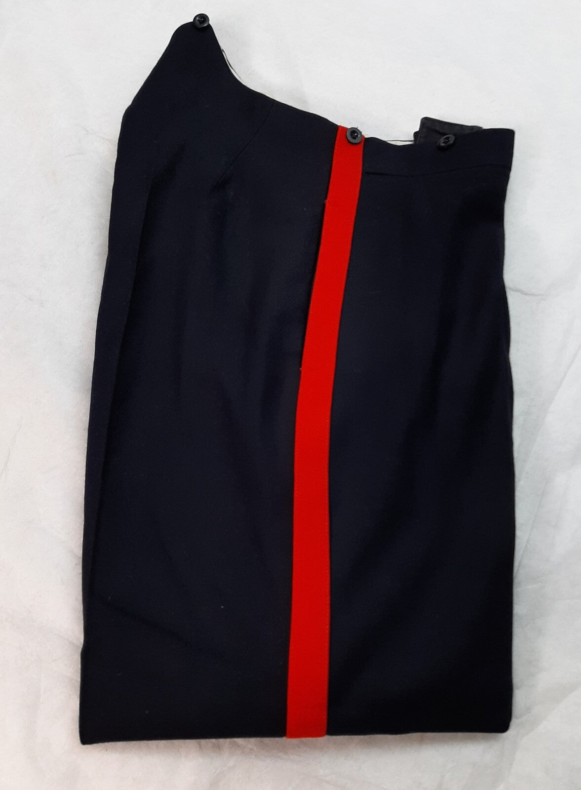 No1 RMAS Trousers British Army Pattern Cadet Officer Dress 1" Red Stripes W34"