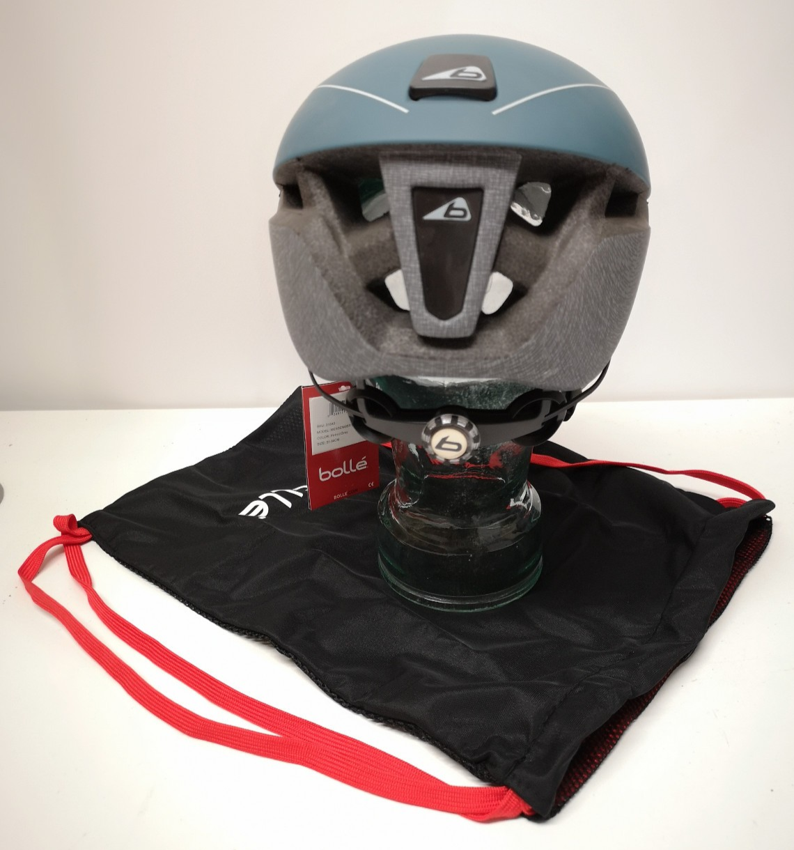 Bollé Messenger Helmet Petrol Grey Matte S 51-54cm 265g Untested / Ex-Display