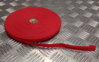 Herringbone Worsted Rayon Red ½" Braided Tape Genuine Issue Ceremonial