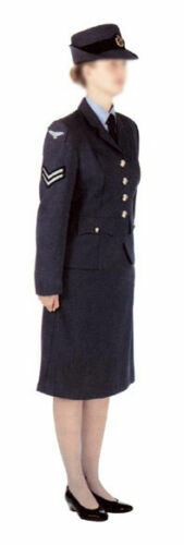 No1 Skirt RAF Royal Air Force Blue Grey Colour Air Force Number 1 Waist 80cm X-Long