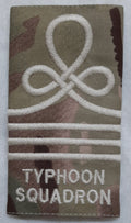 Typhoon Squadron Slide MTP RAF Royal Air Force Shoulder Slider 3 Bar UOTC