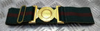 Collectors Stable Belt Gold Colour Locket Buckle Hobson & Son London