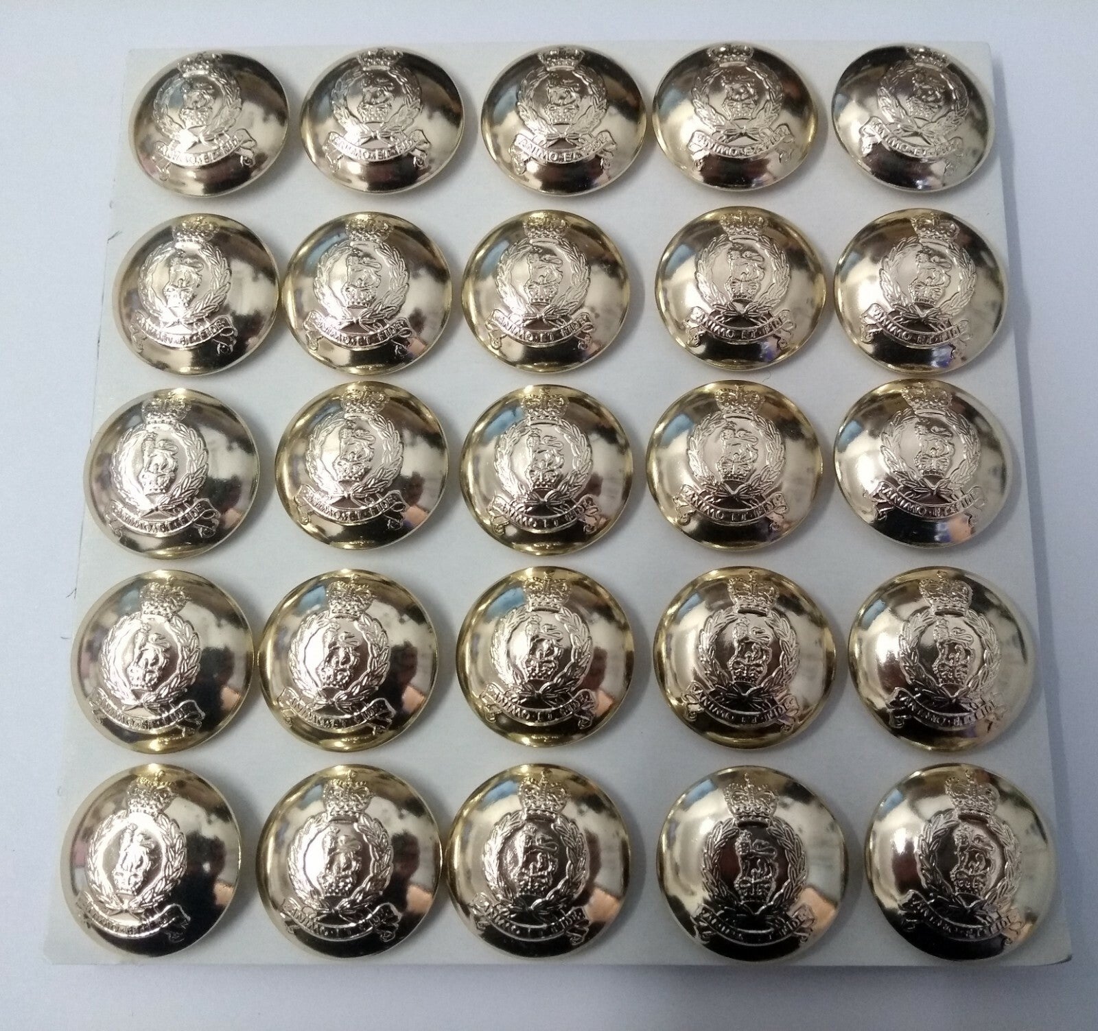 Genuine British Army The Adjutant General's Corps All Ranks Buttons 40L x25